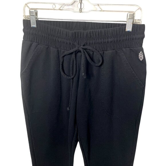 Free People Movement Sunny Skinny Sweatpants Joggers Black Women's Size Medium - Picture 7 of 8